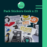 Pack 23 Stickers y Viniles Geeks